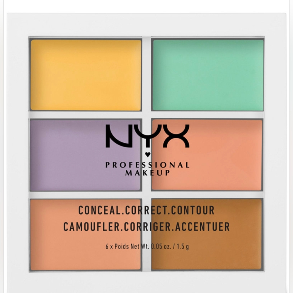 🆕 NYX Professional Makeup Concealer, Color, Contour Correcting Palette